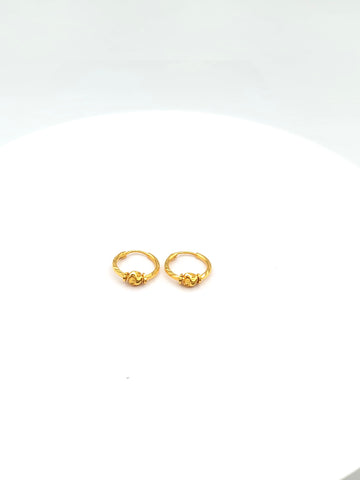 22K Gold Hoops- Balis