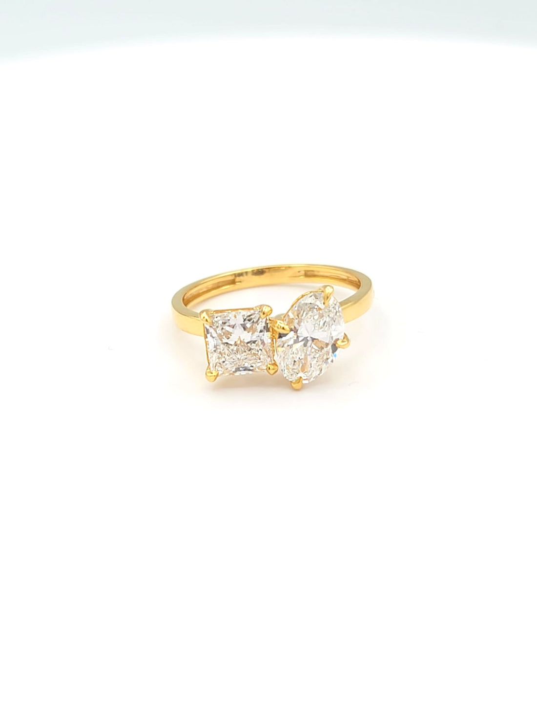 14K Gold Lab Grown Diamond Ring