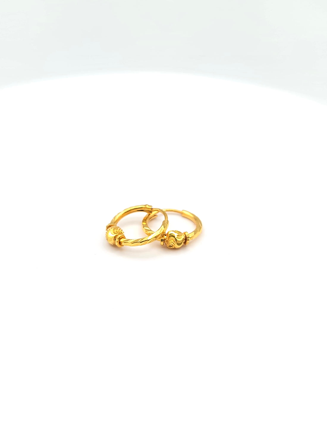 22K Gold Hoops- Balis
