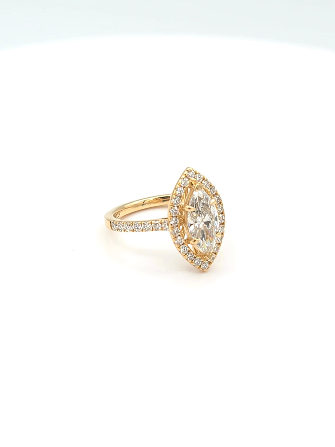 14K Gold Lab Grown Diamond Ring