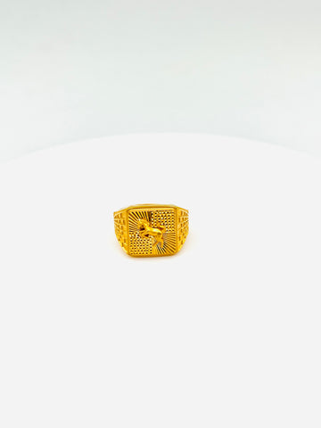 22K Gold Men's Ring