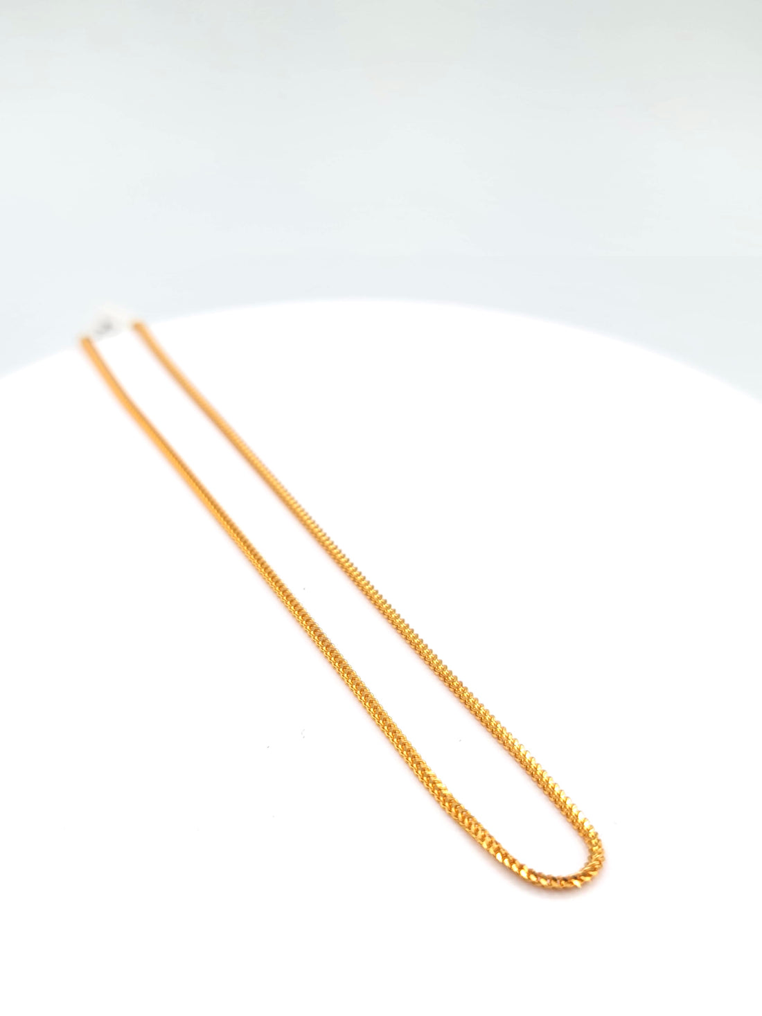 22K Gold Foxtail Chain