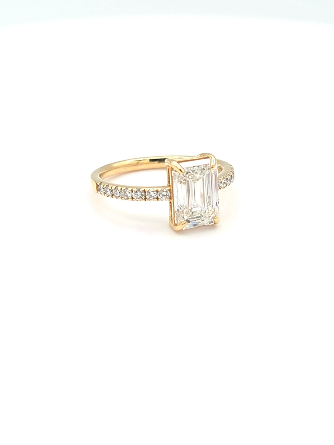 14K Gold Lab Grown Diamond Ring