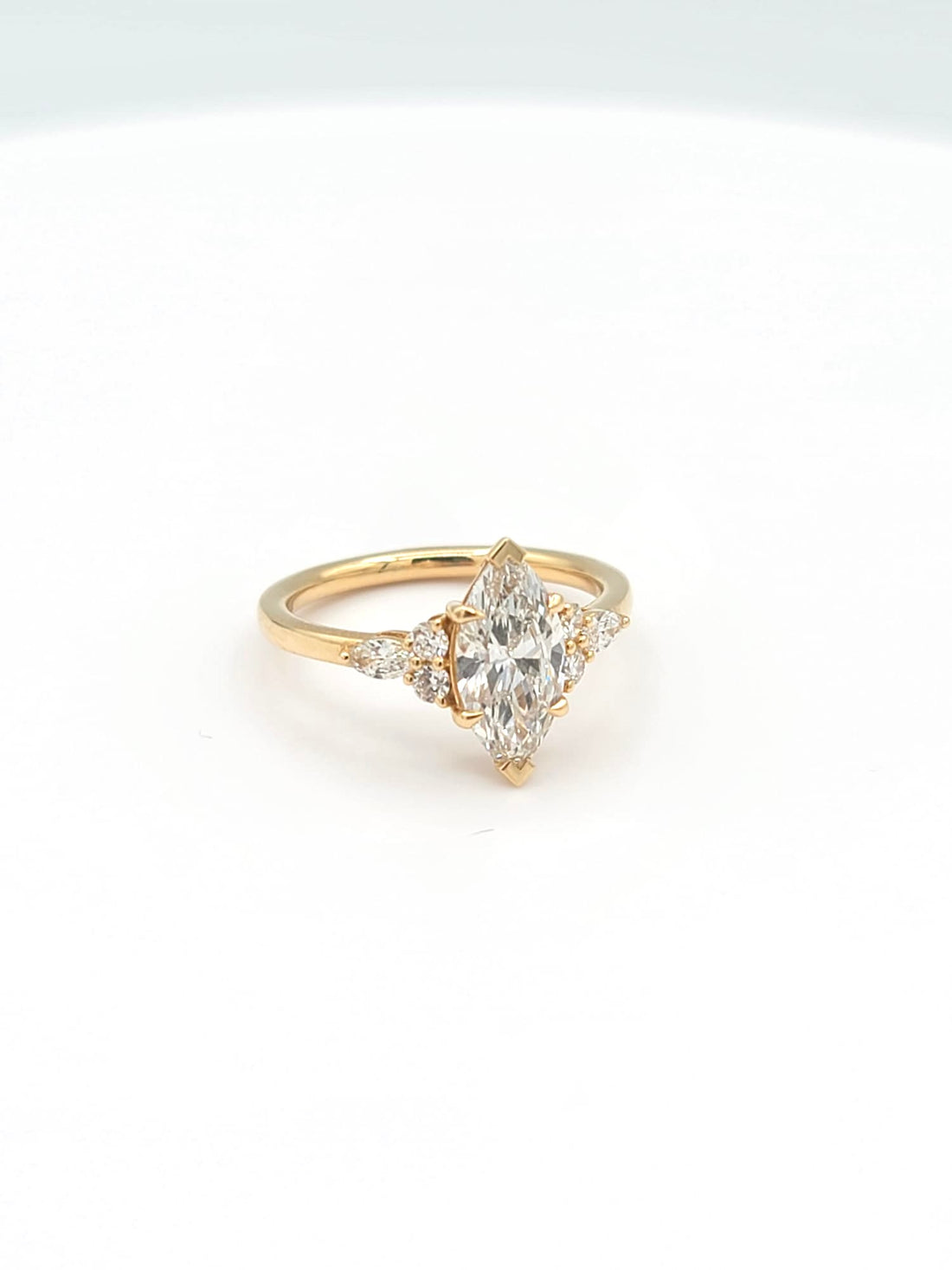 14K Gold Lab Grown Diamond Ring