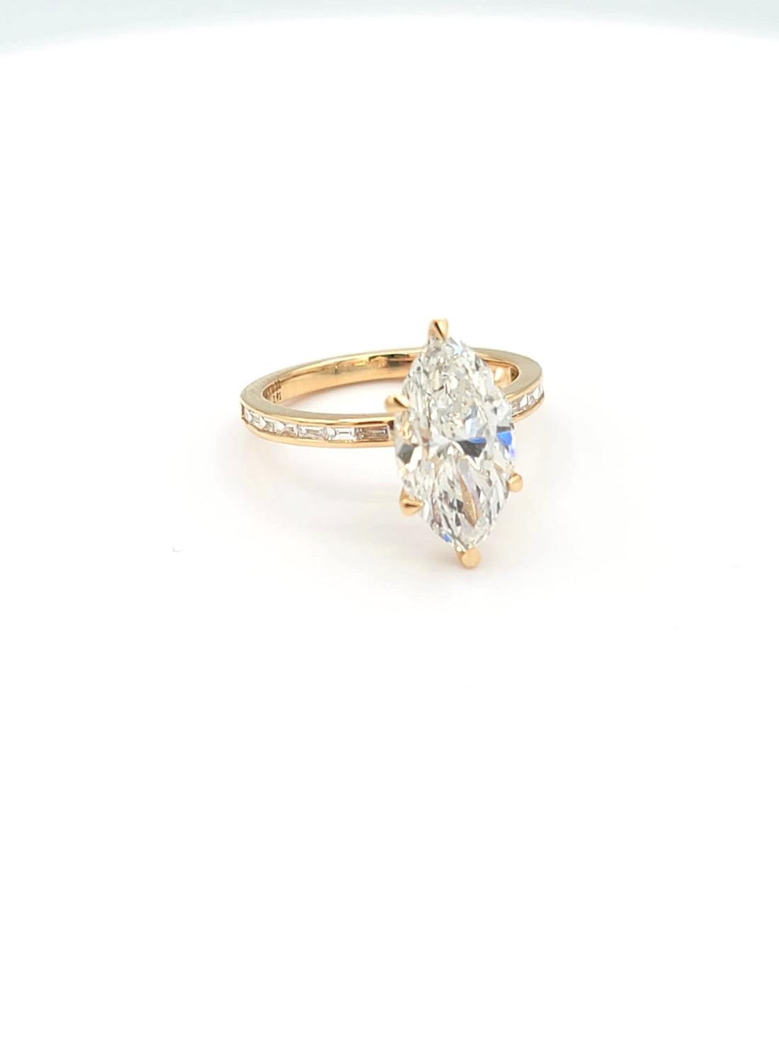 14K Gold Lab Grown Diamond Ring