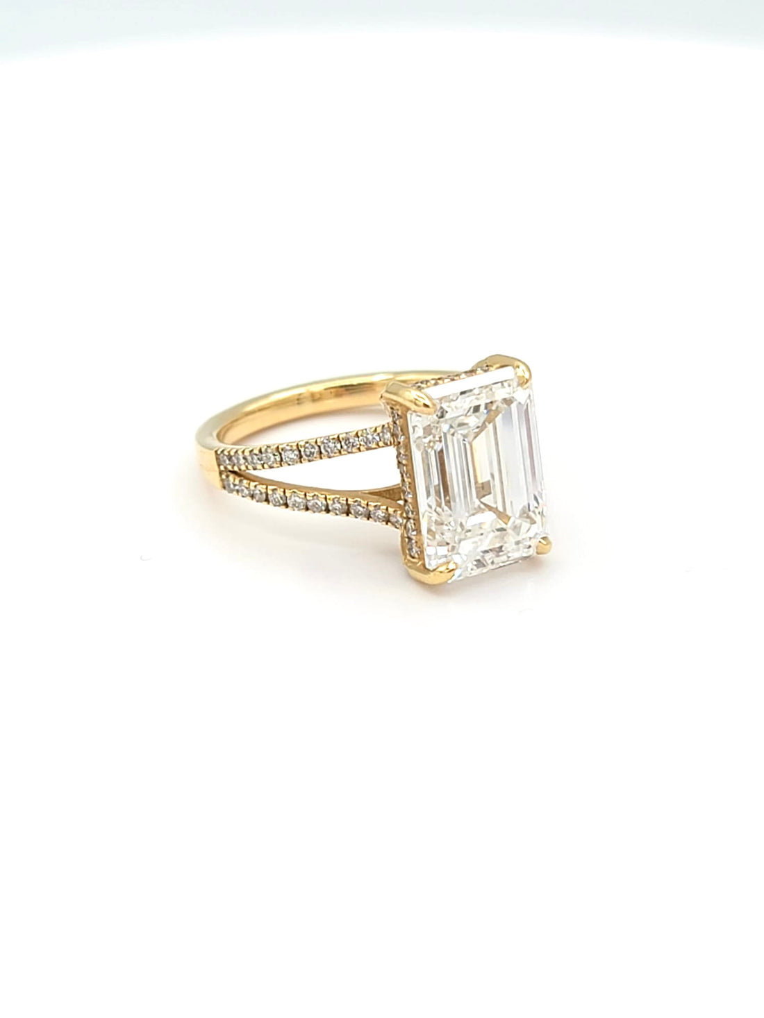 14K Gold Lab Grown Diamond Ring